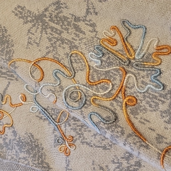 Gray Detailed Cardigan - Picture 6 of 8